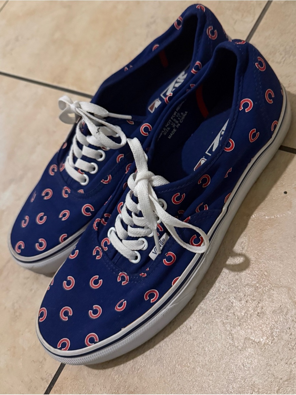 Vans Chicago Cubs MLB Sneakers - Picture 3 of 6
